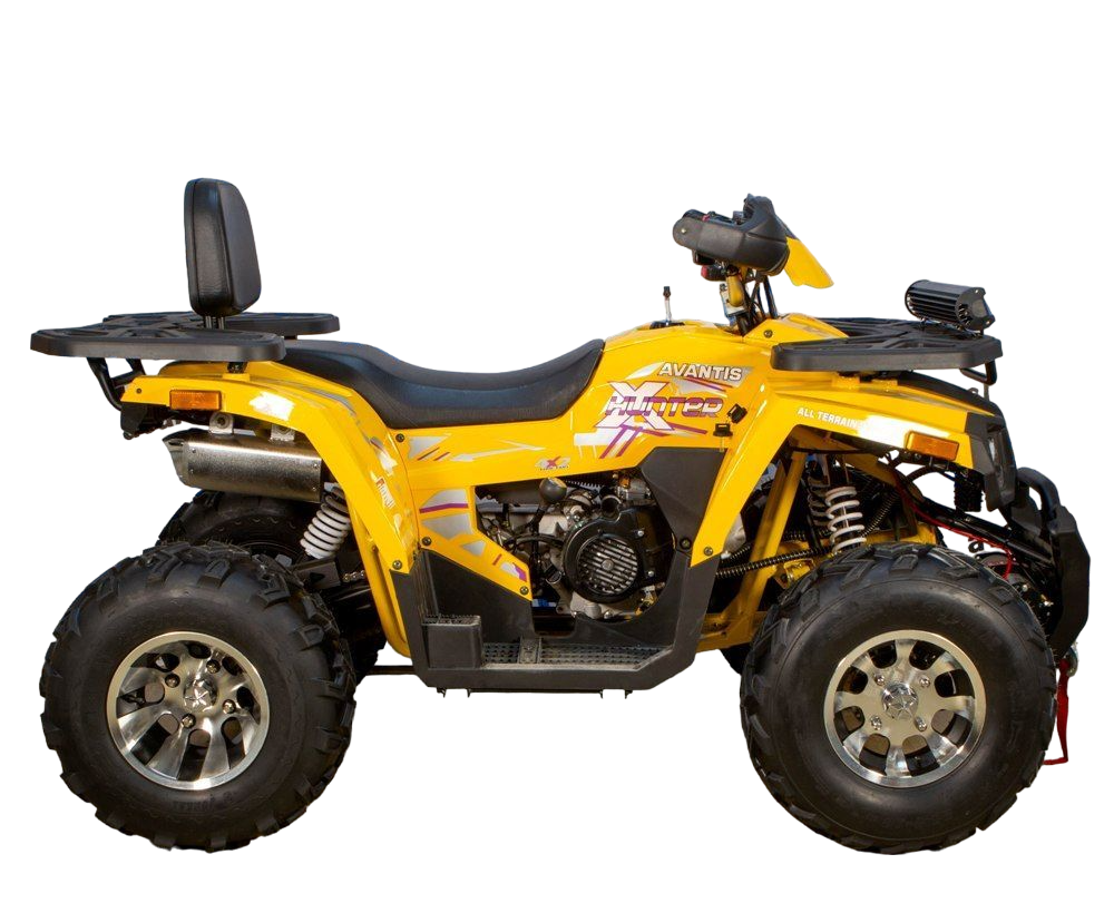 Квадроцикл Avantis Hunter H200 Big Premium (баланс. вал) желтый