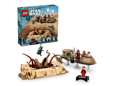 LEGO Star Wars 75396 «Пустынный скиф и яма Сарлакка» — сцена из “Возвращения джедая”