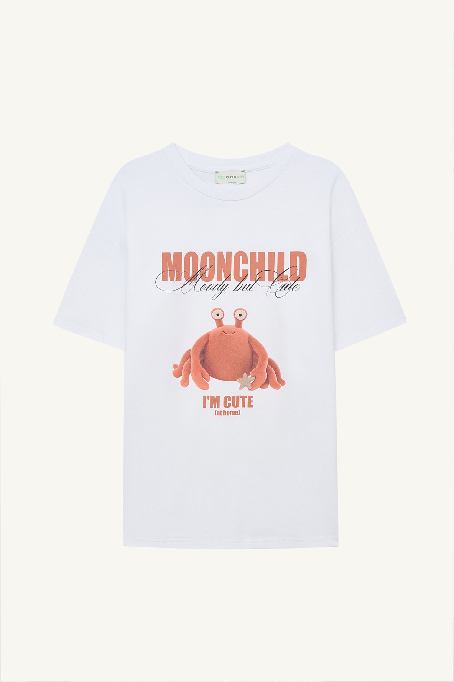 Футболка (ZODIAC CANCER Edition), белая