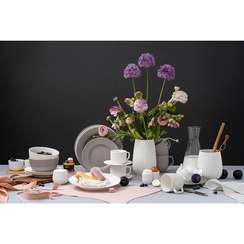 Набор из двух салатников темно-серого цвета из коллекции edge, 650 мл