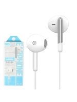 Наушники R-8, проводные, вкладыши, микрофон, 1 м, Jack 3.5 м