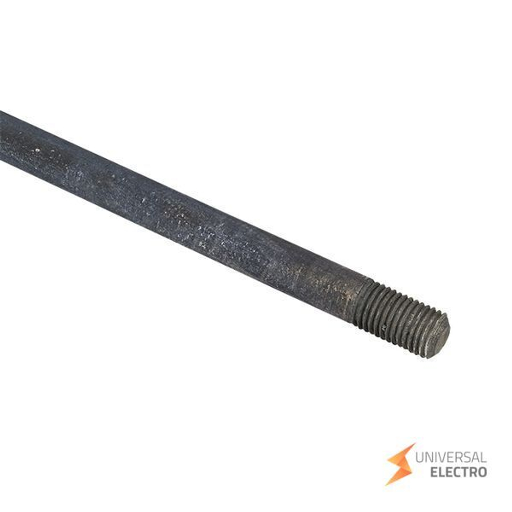 Штырь заземлителя с заострением D=16мм, 1,5м (острие-муфта), HZ EKF PROxima