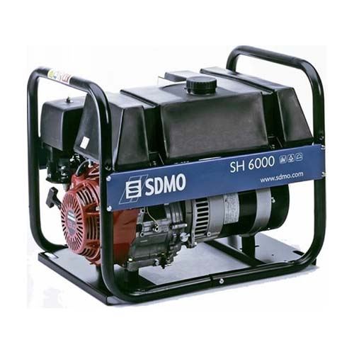 Генератор бензиновый SDMO SH 6000-S