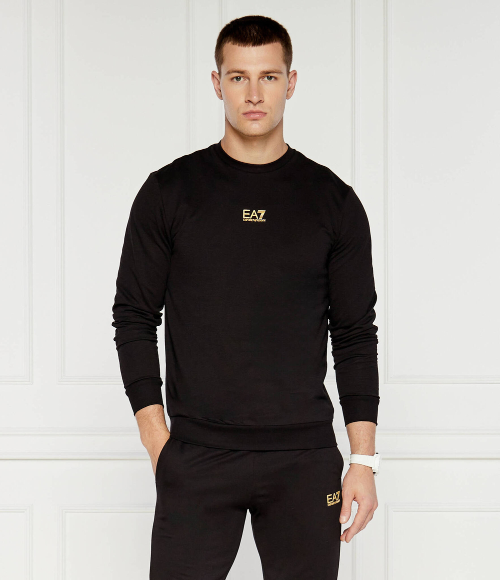 Худи EA7 - черный(8NPM30 PJVRZ)
