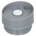 Термокружка нерж сталь, пластик, 0.38 л, Daniks, сереб-сер, SL-069