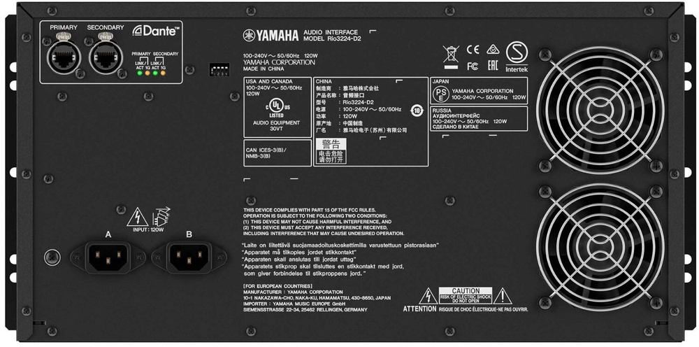 Устройство  Yamaha Rio3224-D2