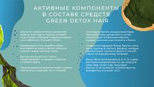 Green Detox Альгинатный шампунь для волос &quot;Восстановление&quot;