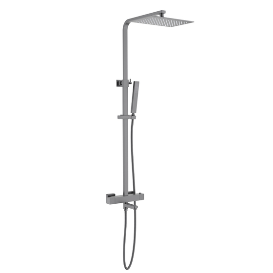Душевая система с термостатом Tetra-Thermo SX-0169/18 Черное золото
