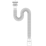 Гофросифон 1 1/4"*40/50 удлиненный F213-АК САНДЕСАНТ (1200мм)