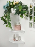 Комплект угловых полок. 2 штуки 25*25 см