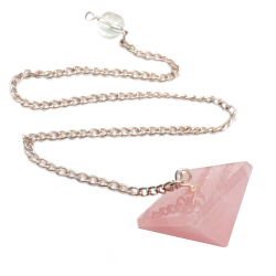 Маятник "Пирамида" натуральный камень