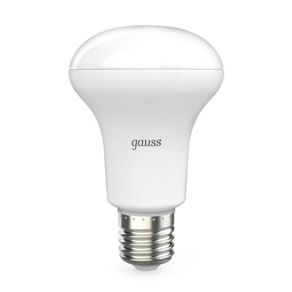 Лампа светодиодная рефлекторная Gauss E27 9W 2700K матовая 106002109