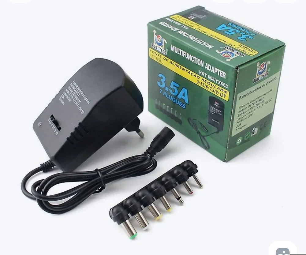 AC DC 220V адаптер питания Универсальный 3v 4,5 v 6v 9V 12V 3A