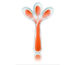 Qaşıq\ Ложка с силиконовой ручкой, 6м+