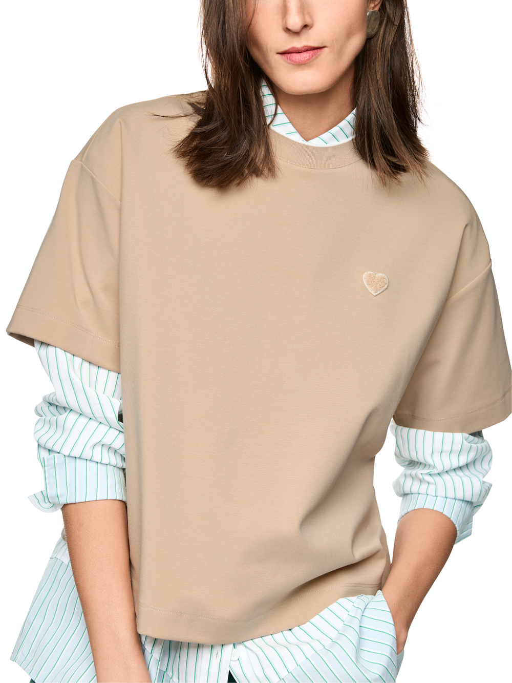 Футболка из хлопка и модала