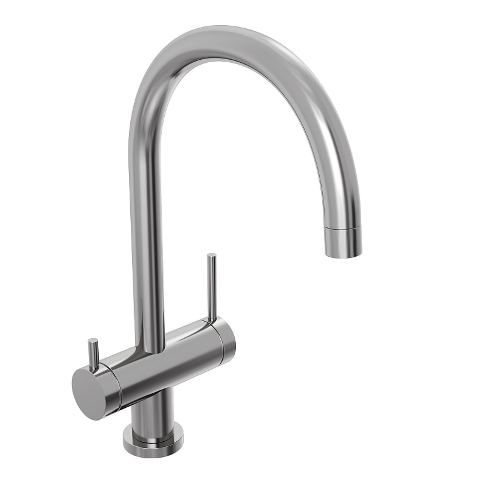 Смеситель для кухни Abelsberg Aera AWF70029CH цвет Глянцевый хром