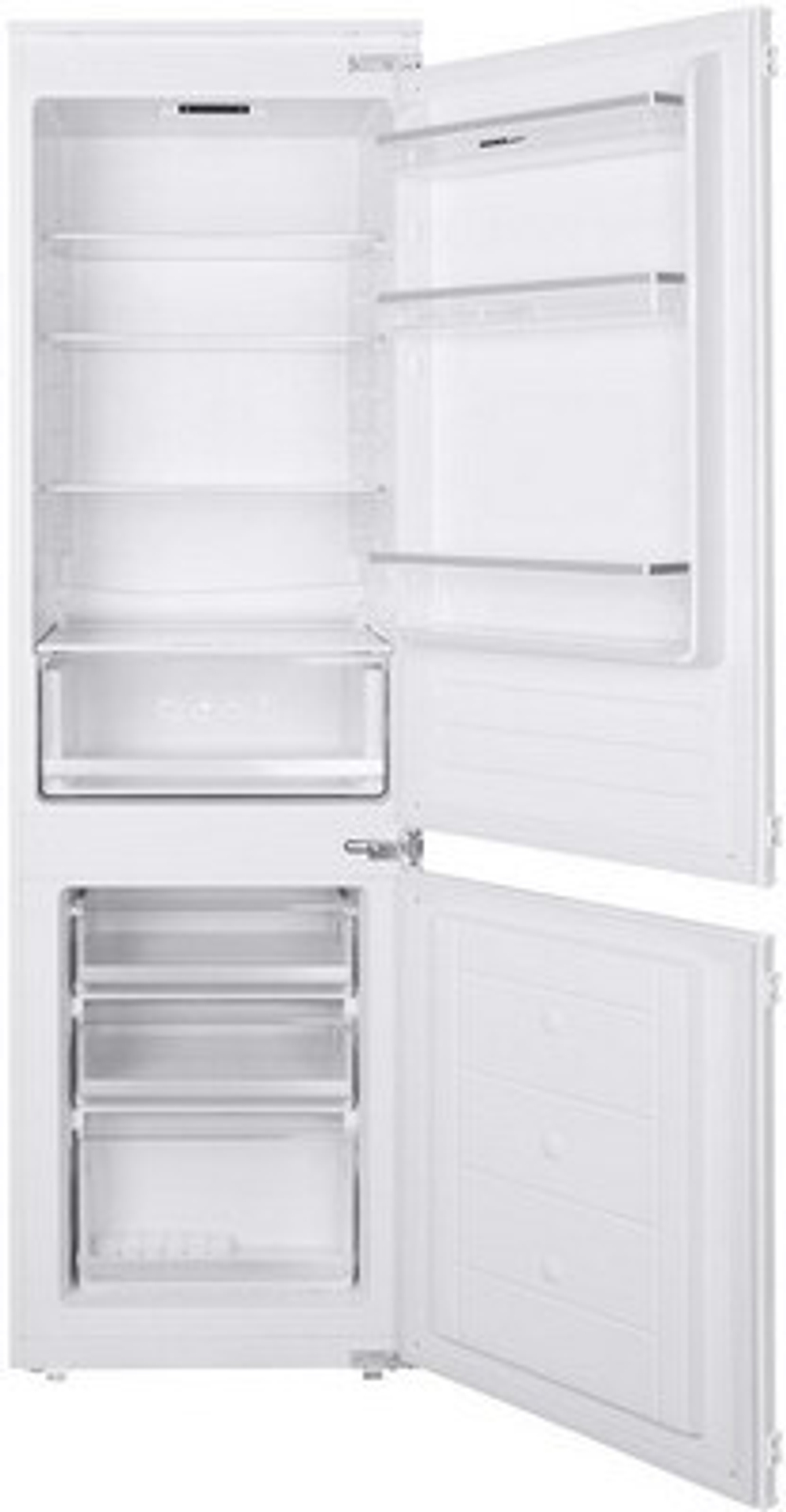 Встраиваемый двухкамерный холодильник Homsair FB177SW