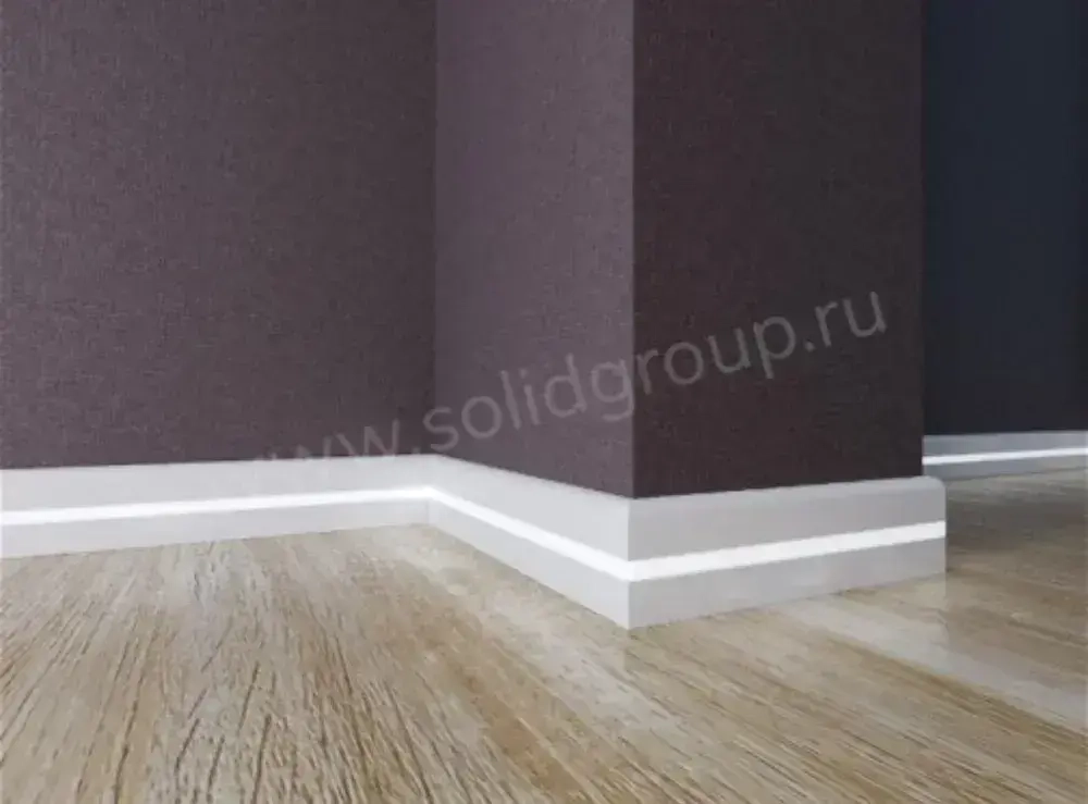 СОЛИД Плинтус 2000x90 мм, 1 шт.