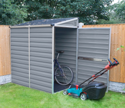 Сарай из поликарбоната Palram SkyLight Pent 4x6 grey