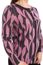 Жакет женский П4240 Серый плюс розовый 11062 Olsarri (Акция)