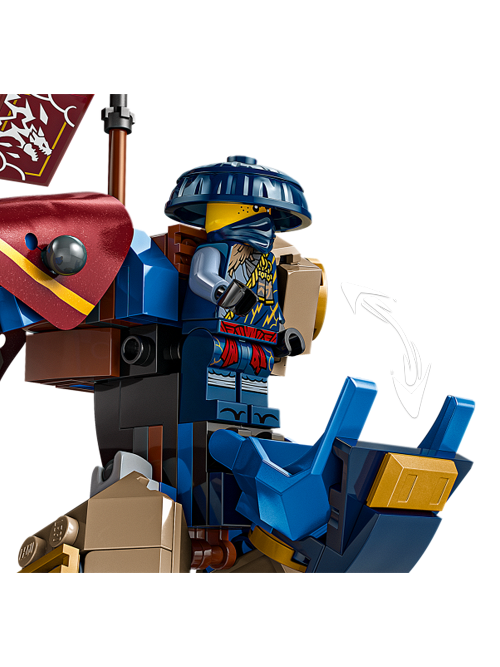 Конструктор лего Ninjago 71843 "Механический драконий всадник Плута"