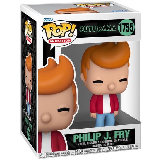 Фигурка Funko POP! Animation Futurama S4 Philip J Fry (1755) 80078 / Фигурка Фанко ПОП! по мотивам мультсериала "Футурама", Филип Джей Фрай