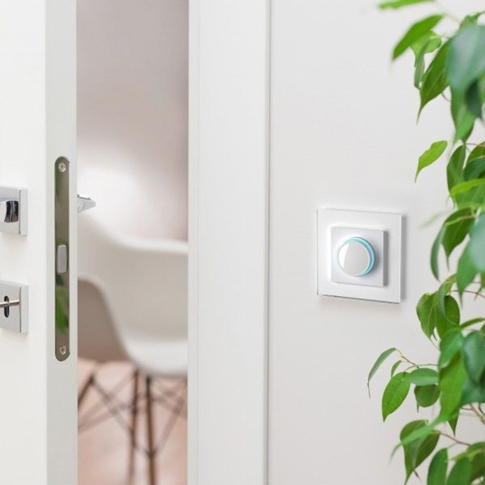 Диммер с подсветкой (белый)