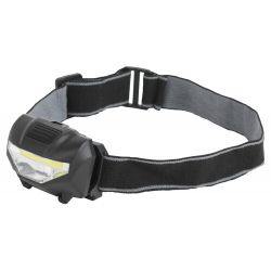 Фонарь налобный светодиодный ЭРА GB-501 Блэкджек на батарейках мощный яркий 3 режима черный