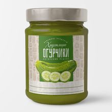 Этикетки &quot;Хрустящие огурчики&quot;, 50 шт