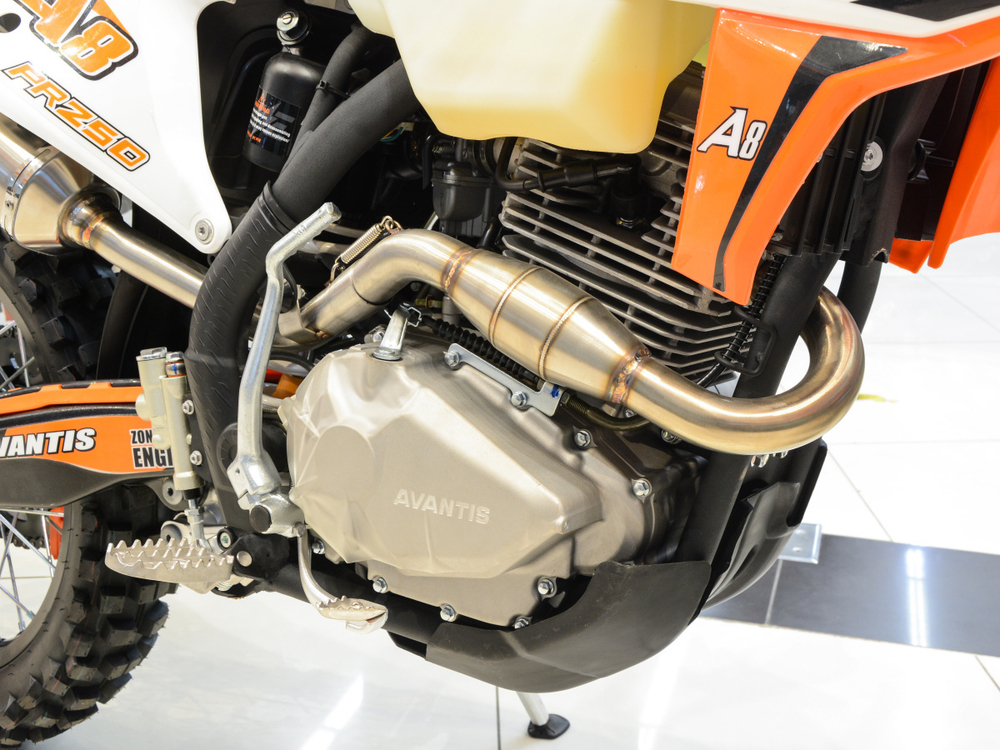 Мотоцикл Avantis A8 250 Carb (PR250/172FMM-5) KKE оранжевый