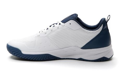 Мужские кроссовки теннисные Lotto Mirage 600 ALR - all white/dark denim/light atlantic