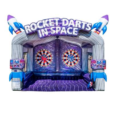 Надувной дартс «Космос» на подкачке, диаметр 2 м, размер 4×4,3×4 м