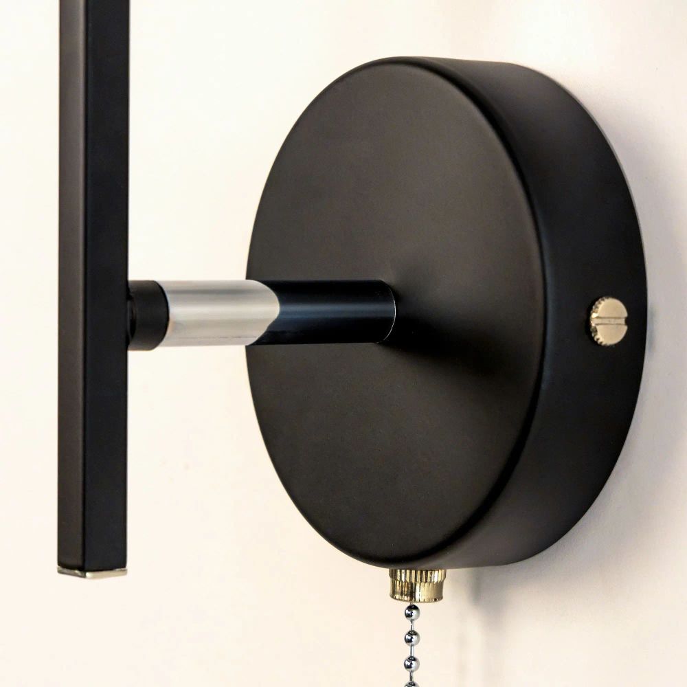 Citilux Клаус CL134315 Бра с выключателем Чёрное