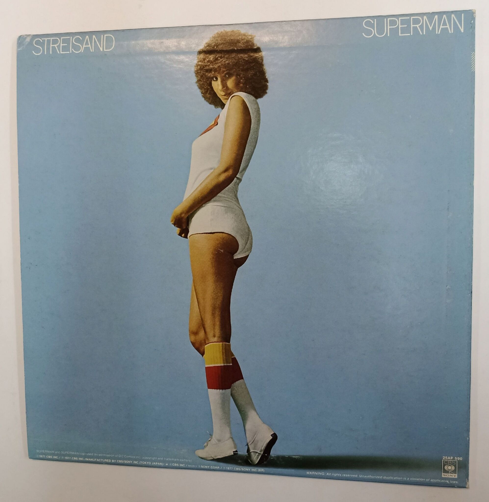 Винтажная виниловая пластинка Barbra Streisand Streisand Superman (Japan 1977)