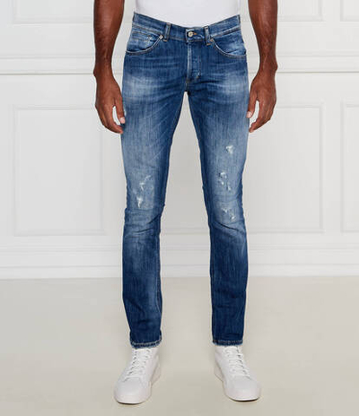 Джинсы DONDUP - made in Italy - голубой(UP232 DS0107U HQ6)