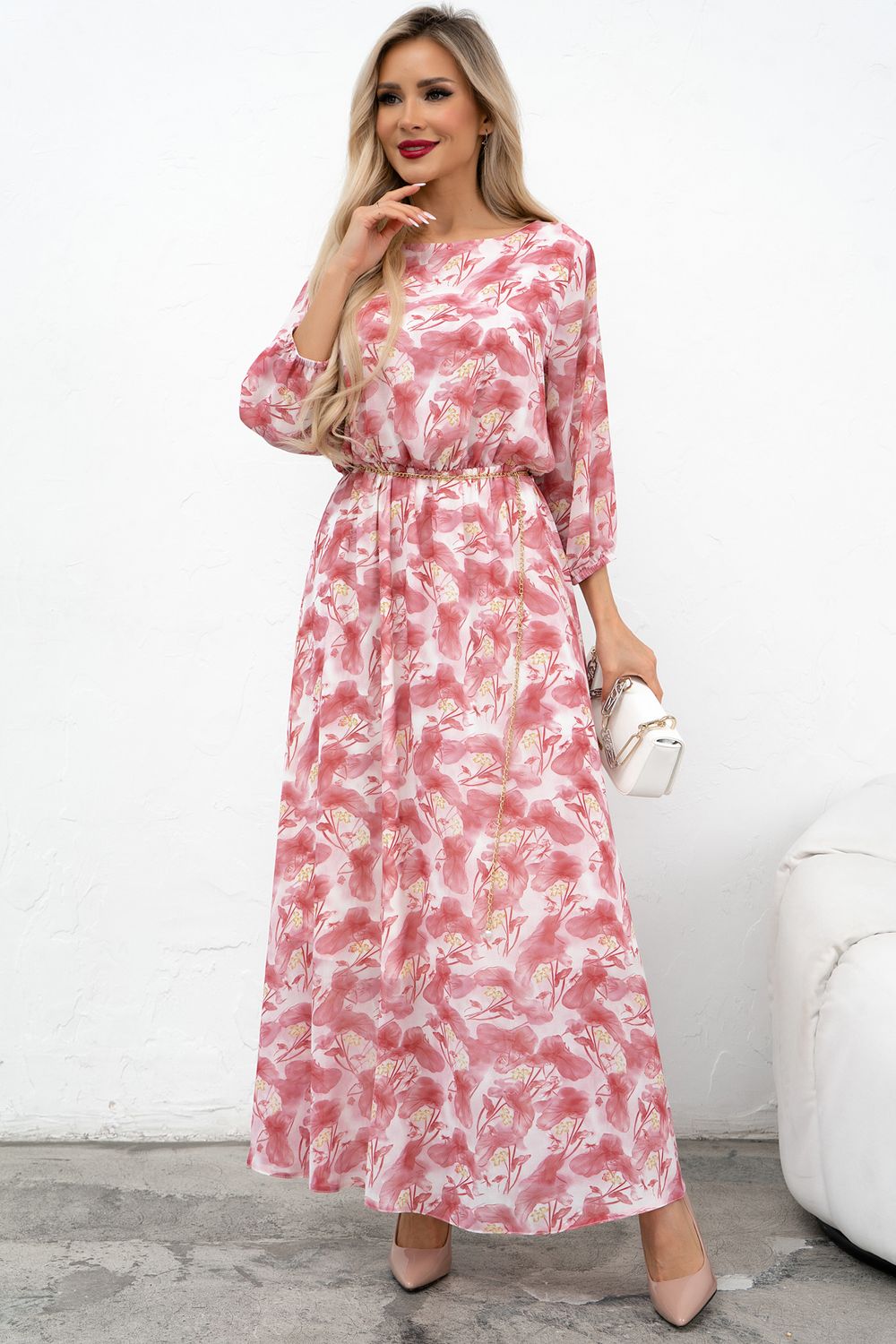 Платье Софитель (розовый)-54р-р Р11-1209/2 Nikol