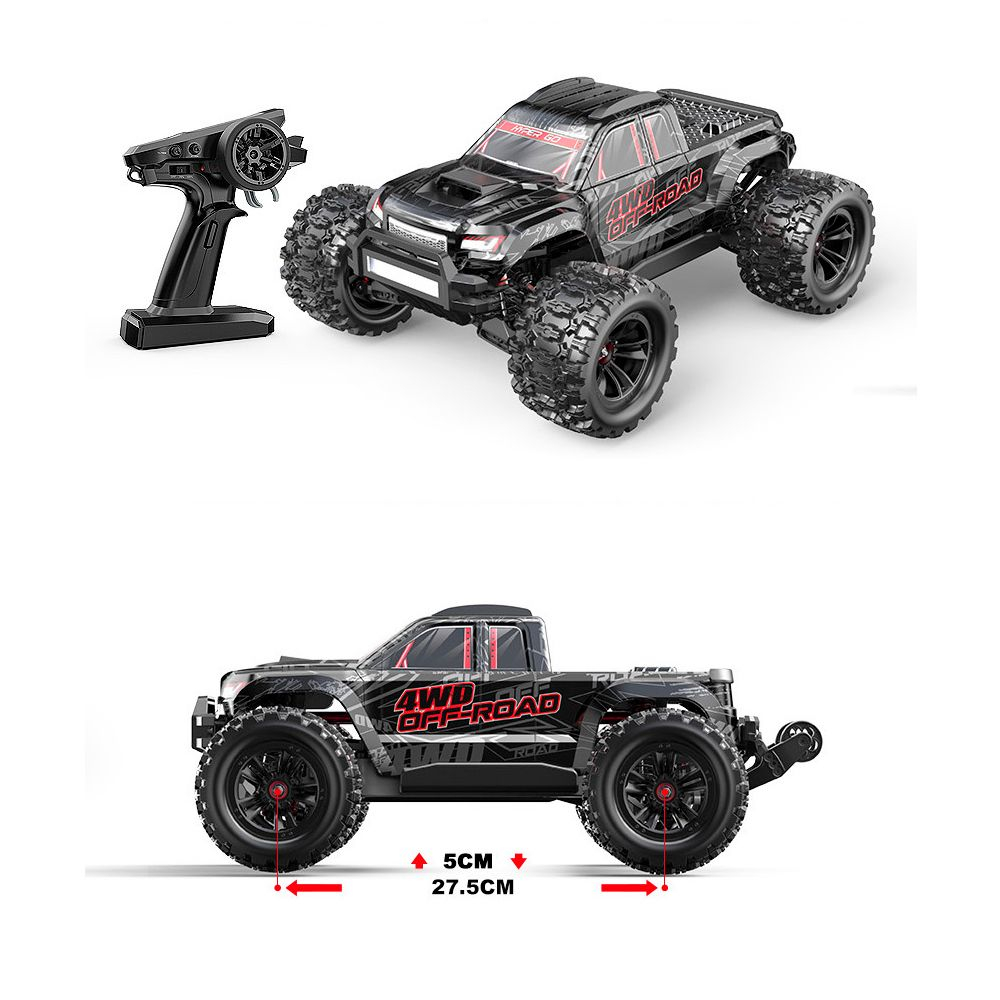 Радиоуправляемый монстр MJX Hyper Go V2 Brushless 4WD 1:10 - MJX-10208-V2-BLACK