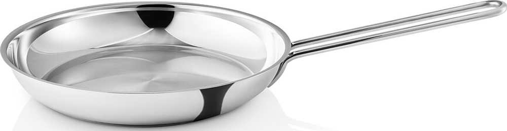 Сковорода Eva Solo Eva Trio Stainless Steel, 28 см, алюминий, антипригарное покрытие, серебристая