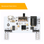 Breadboard Power Supply сверху