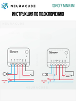 WiFi (Matter) реле Sonoff MINIR4M, 10А/2200Вт