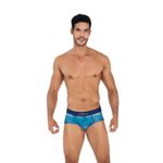 Мужские трусы брифы синие Clever RISK PIPING BRIEF 040208