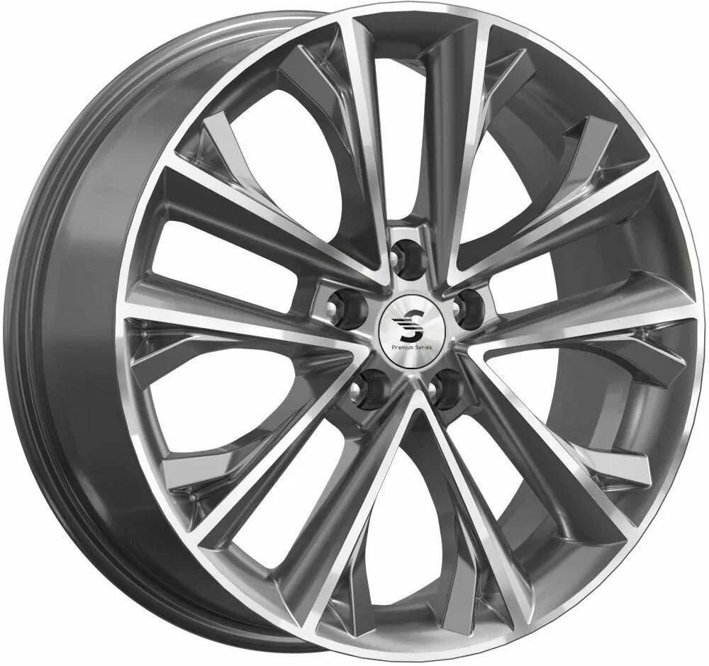 Premium Series KP012 7x18 5x114.3 ET 48 Dia 56.1 (Gloss Grapfp)