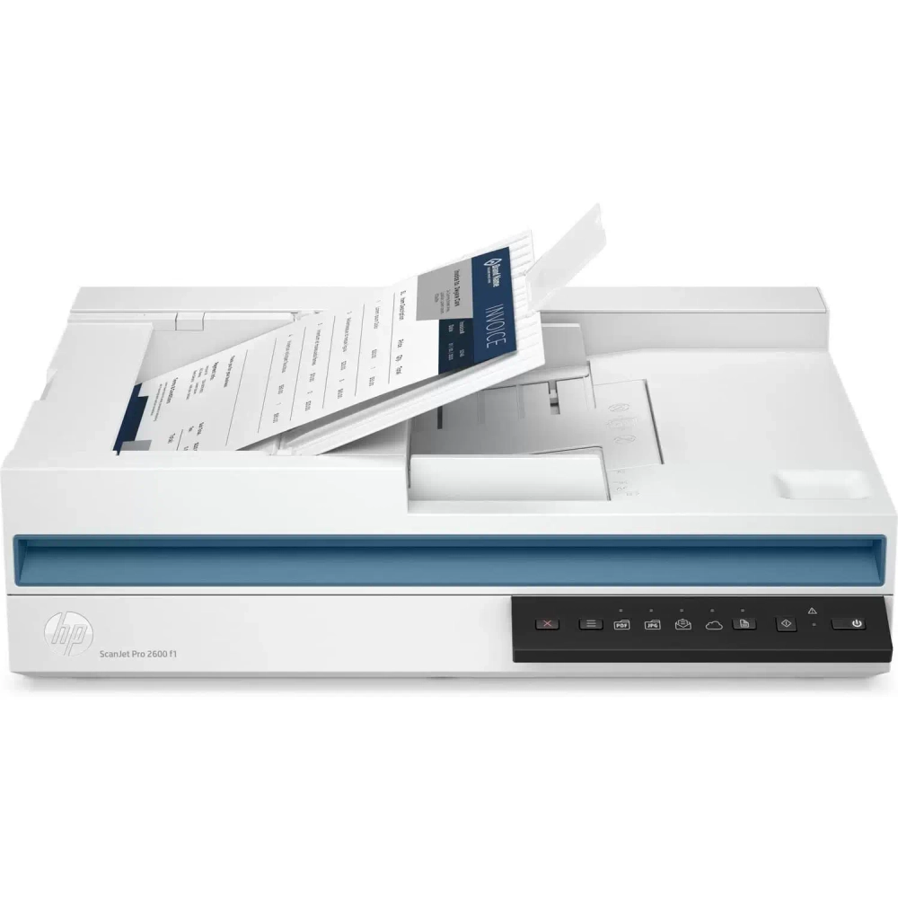 HP ScanJet Pro 2600 f1 (CIS, A4, 1200dpi, 24 bit, USB 2.0, ADF 60 sheets, Duplex, 25 ppm/50 ipm, replace SJ 2500 (L2747A))