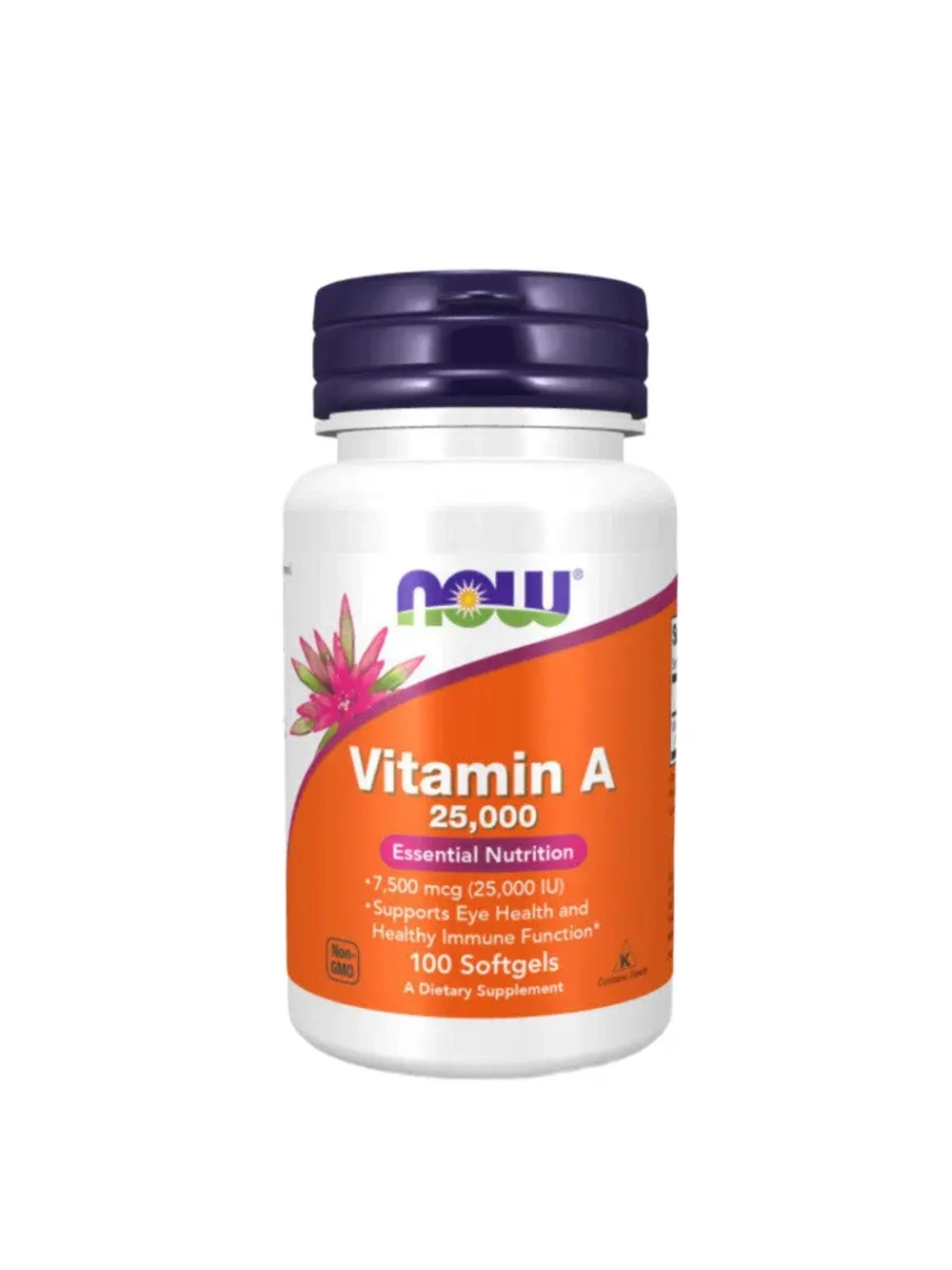 БАД Vitamin A 25000 IU 100 капс. (Now)