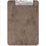Коврик для ванной, 0.58х0.88 м, ПЭ, кофейн, Лама, Y3-784