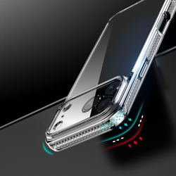 Усиленный прозрачный чехол от Dux Ducis для iPhone 17 Pro, серия Clin Series Case