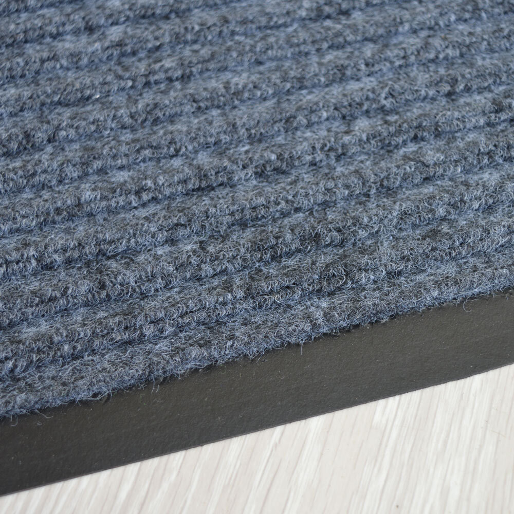 Коврик 100*200см влаговпитывающий ребристый FLOOR MAT "Стандарт", серый