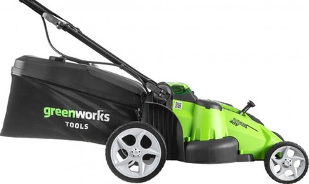 Газонокосилка аккумуляторная GREENWORKS G40LM49DBK4 40V 2500207VB
