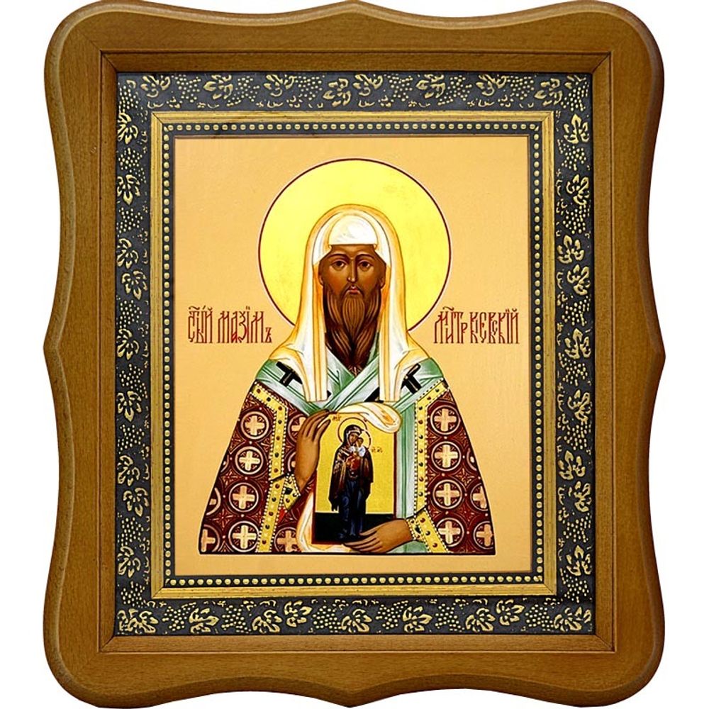 Максим Киевский митрополит. Икона на холсте.