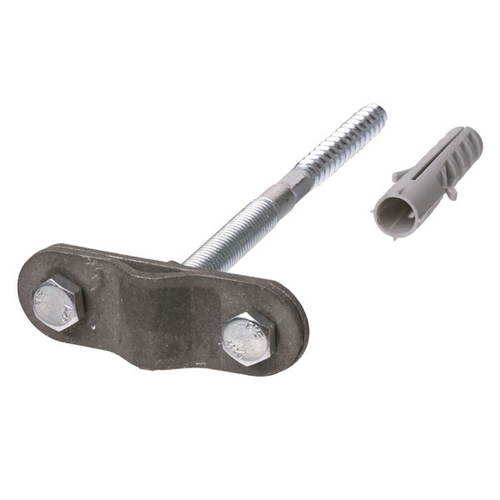 Крепление молниеприемника к стене с дюбелем длина 160 мм, D16-20 мм, гор.цинк. TDM SQ2401-3144